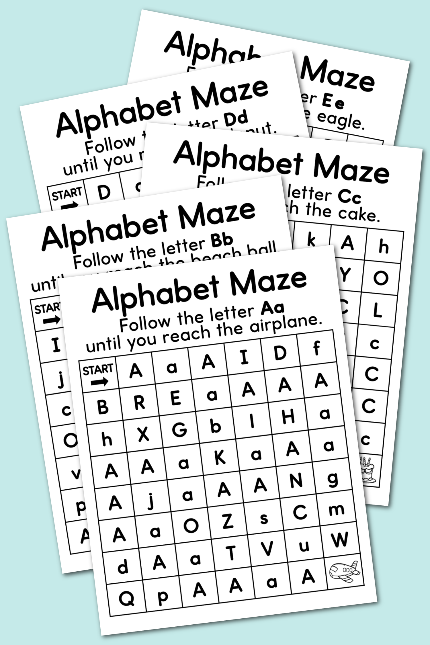artymaze free printables