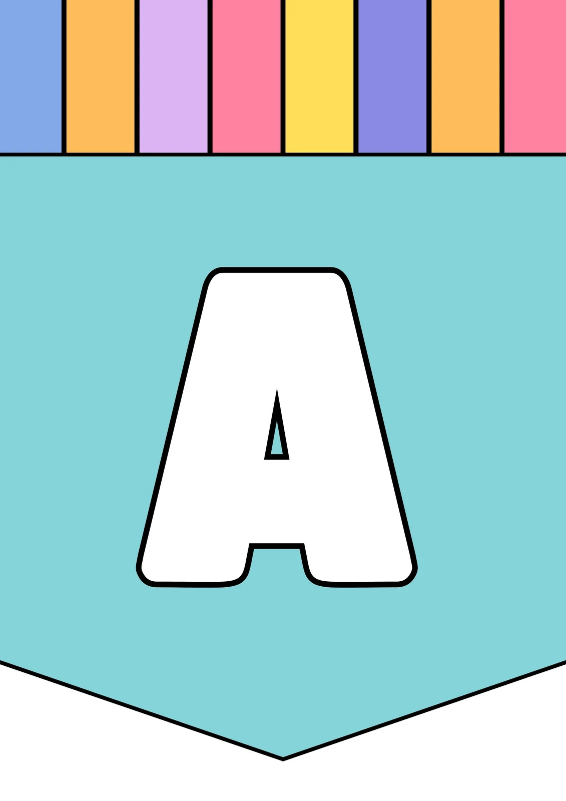 free printable alphabet letters for classroom display