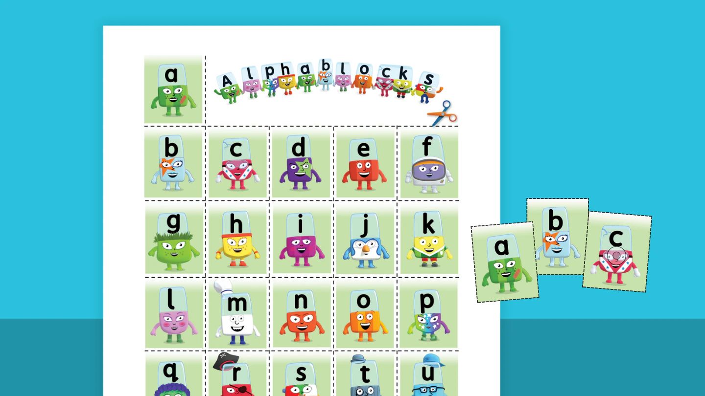 Alphablocks Alphabet Tiles