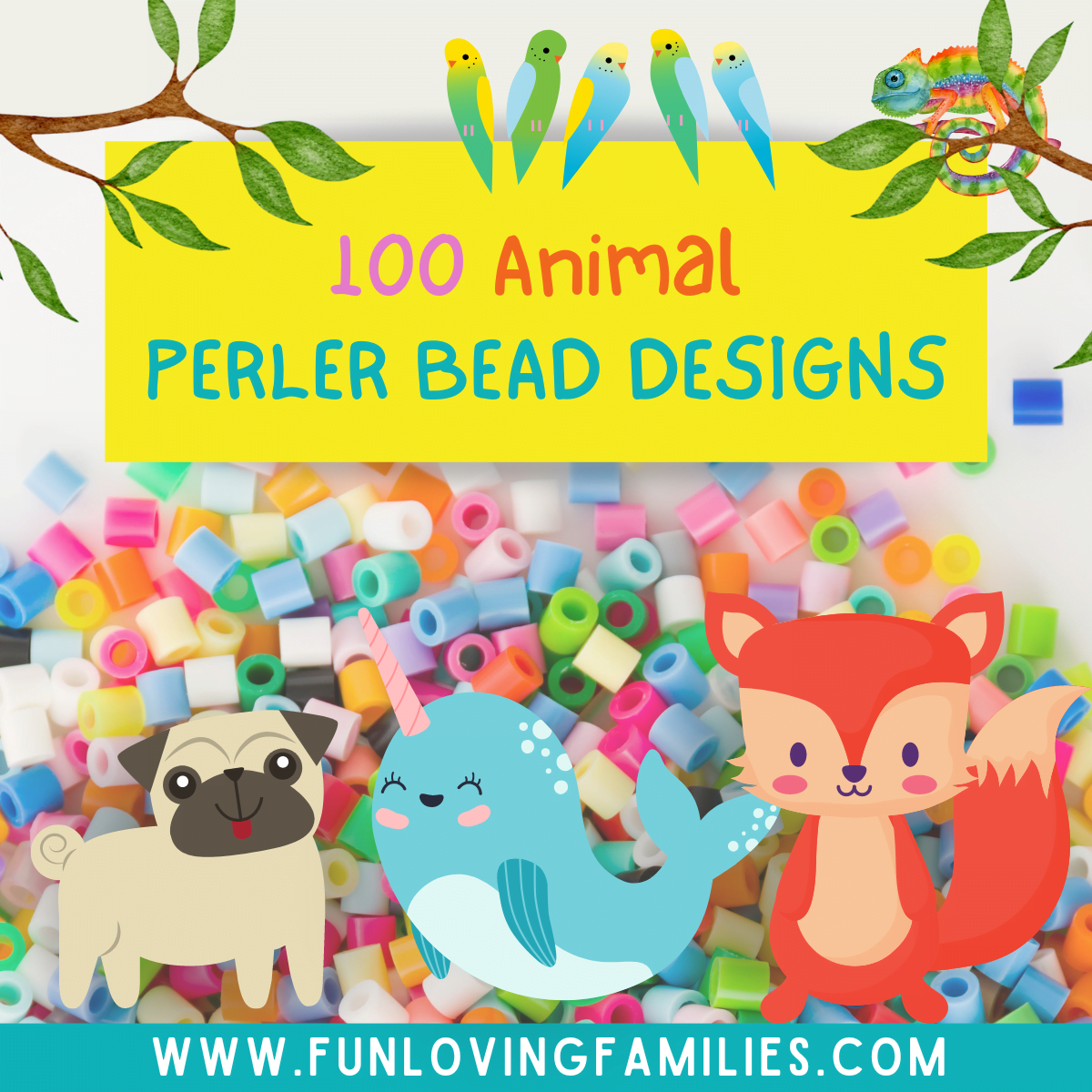 Animal Perler Bead Patterns