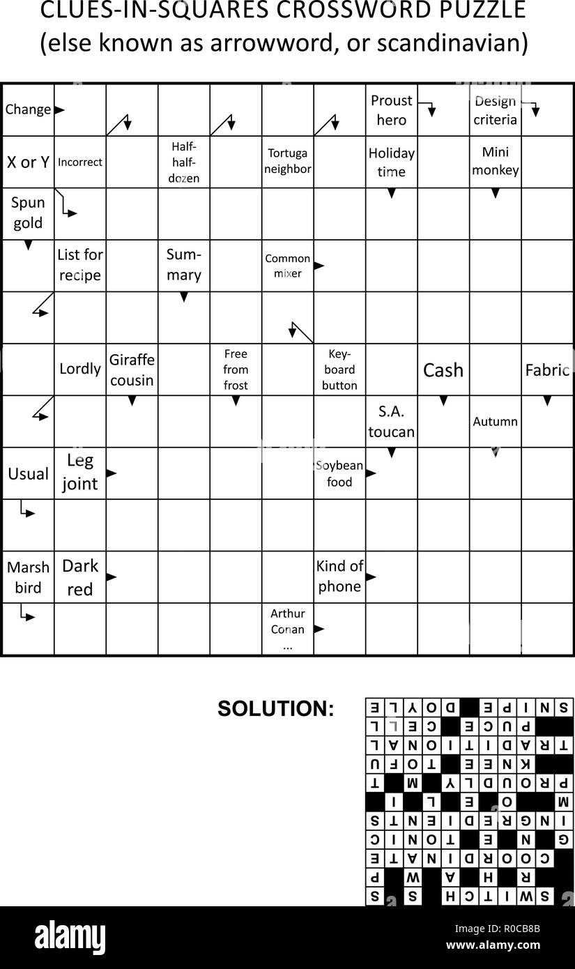 free printable arrow word puzzles