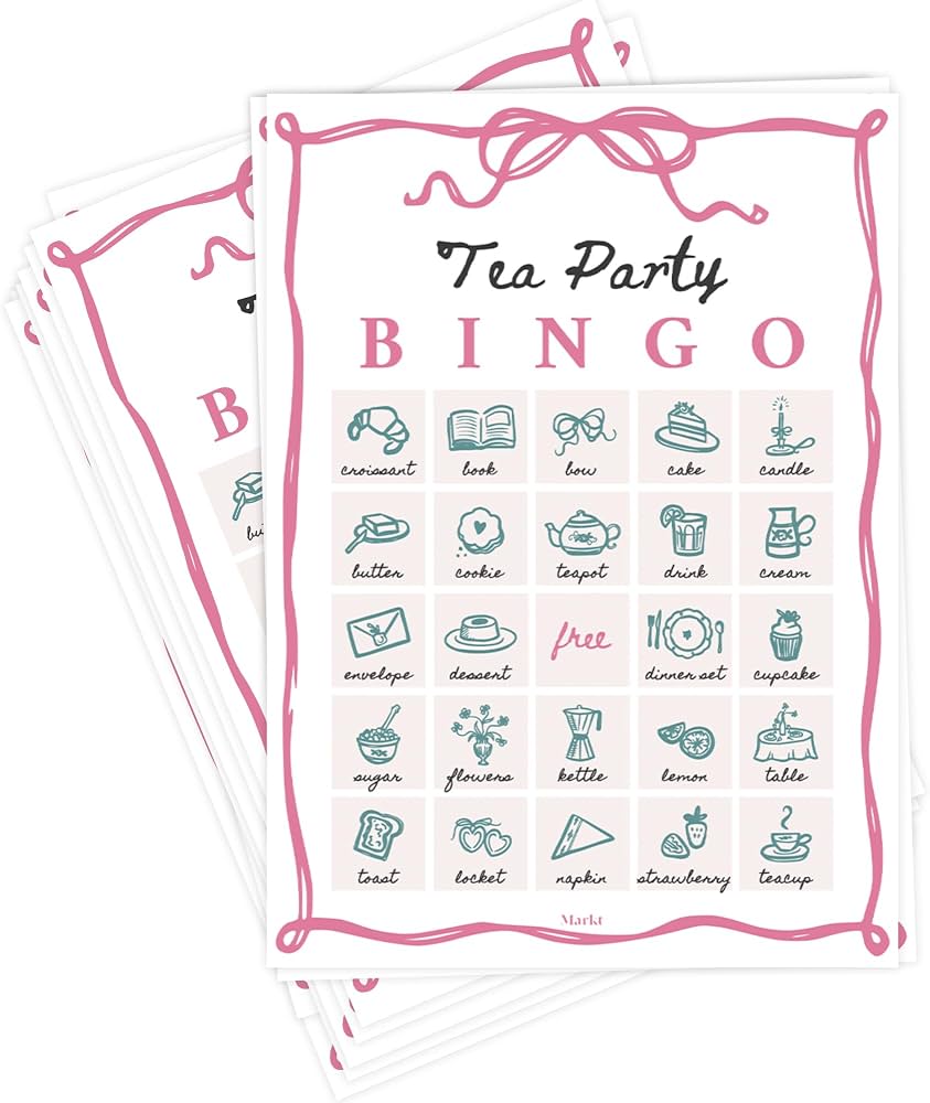 free printable tea party games for adults