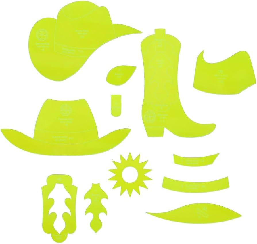 cowboy boot template free