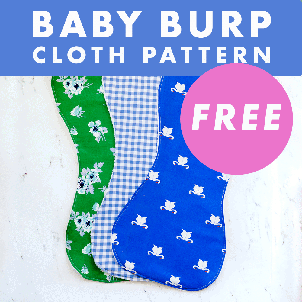 Baby Burp Cloth Pattern Baby Burp Cloth Pattern