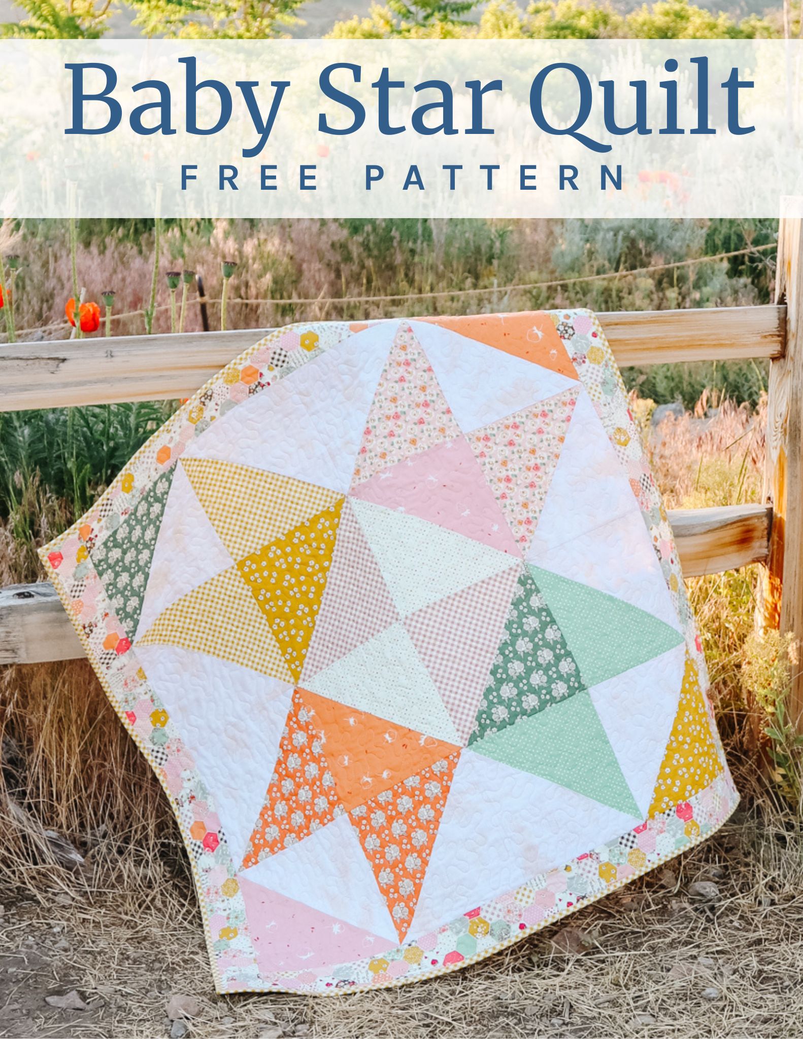 Baby Star Quilt Free Pattern