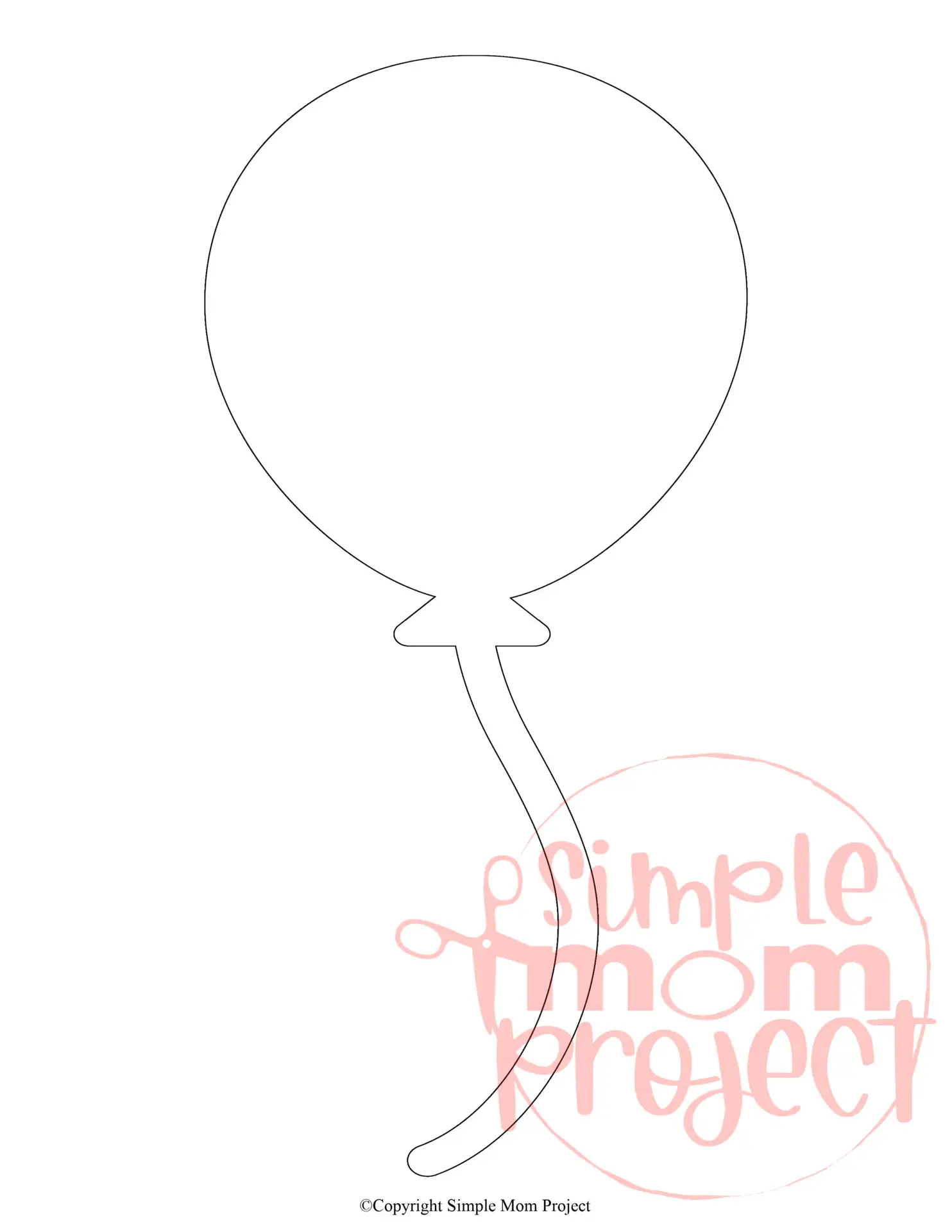 Balloon Stencil