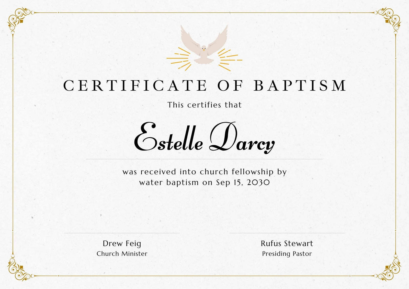 Baptismal