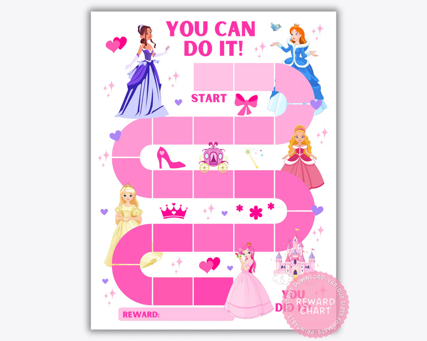 Barbie Reward Chart