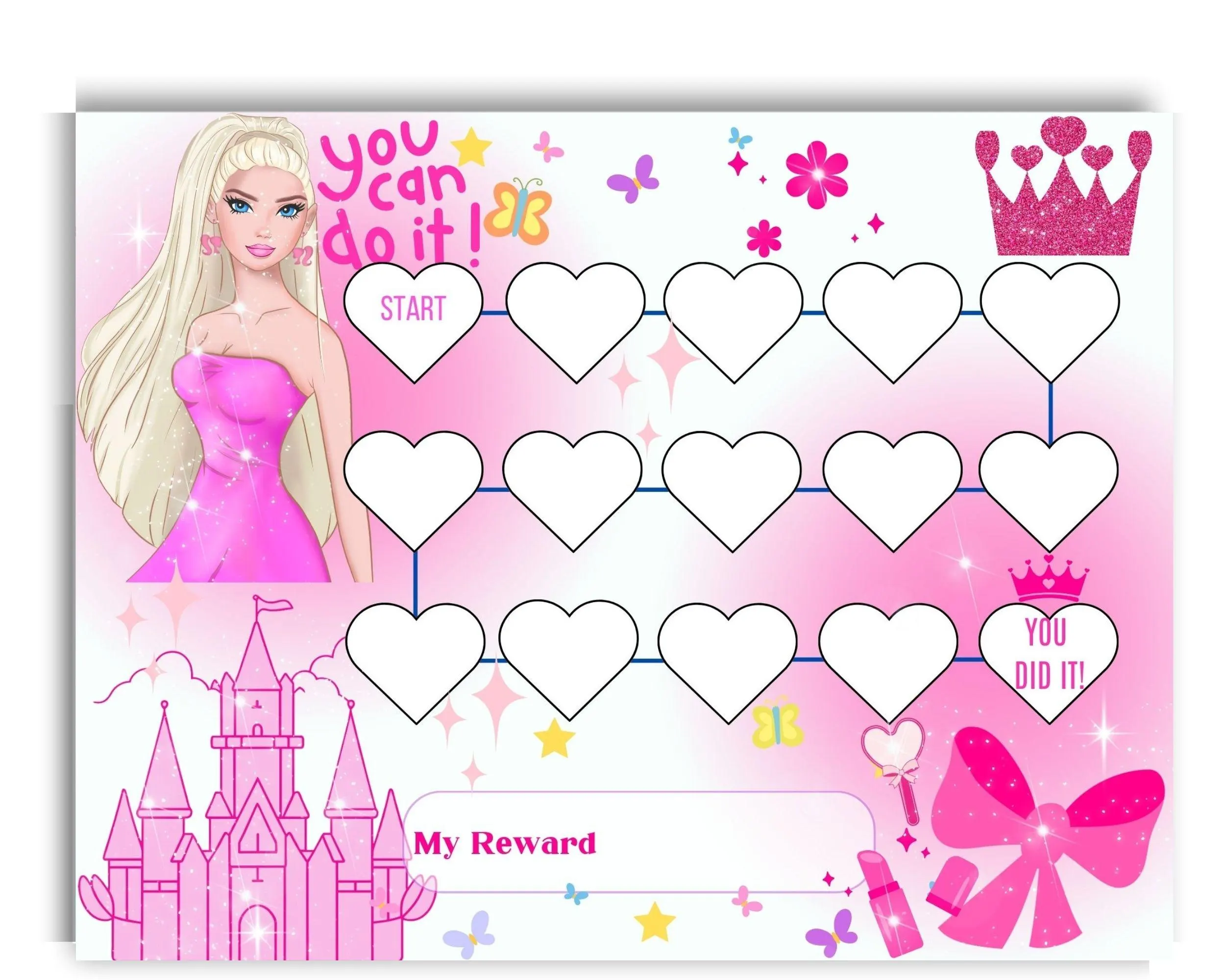 Barbie Reward Chart