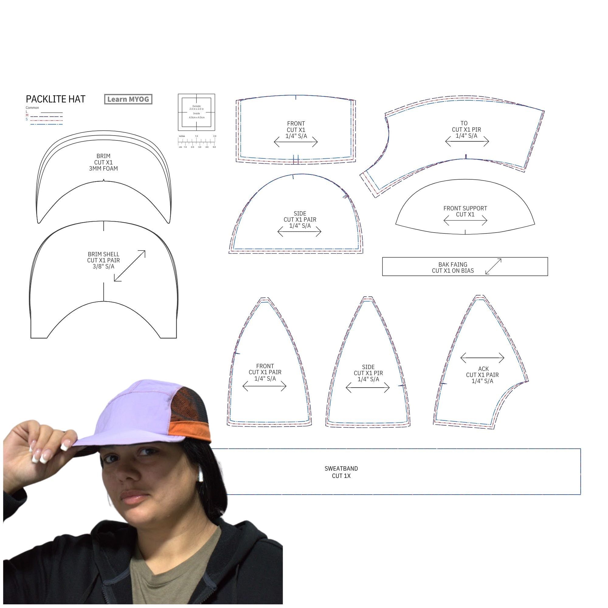 Baseball Hat Template Free Printable