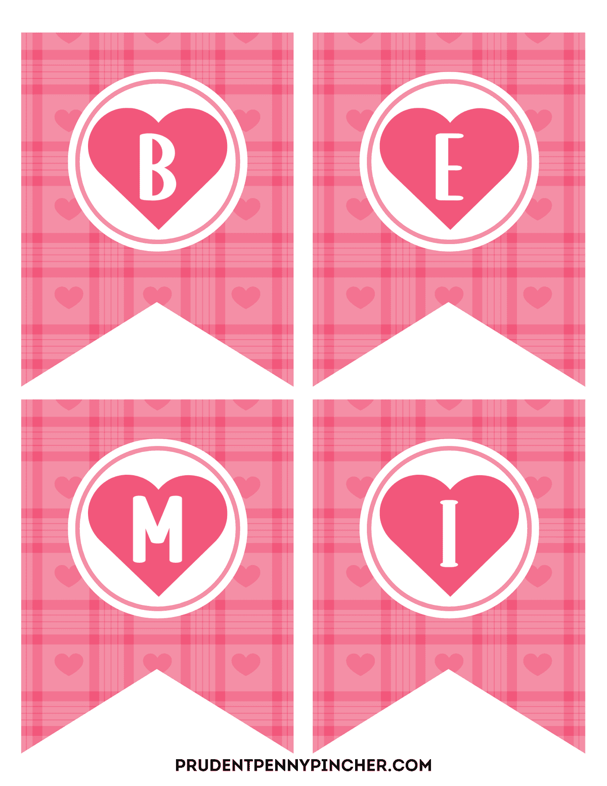Be Mine Valentine Banner