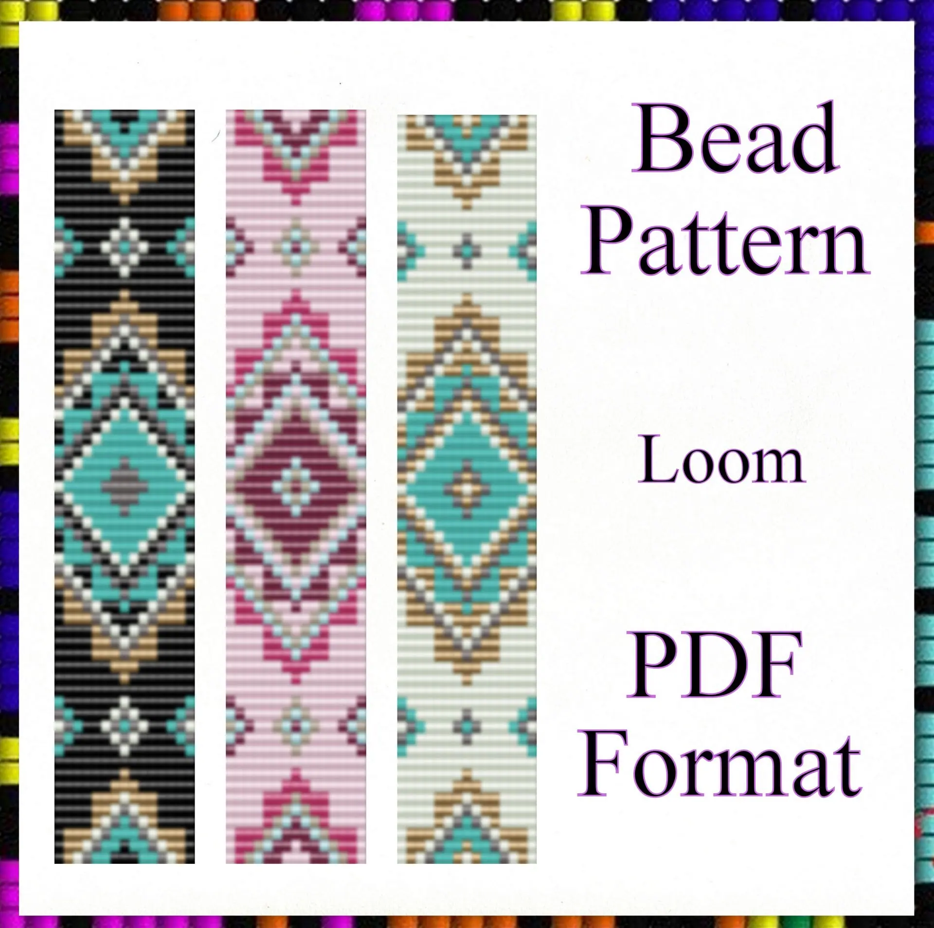 free printable loom beading patterns