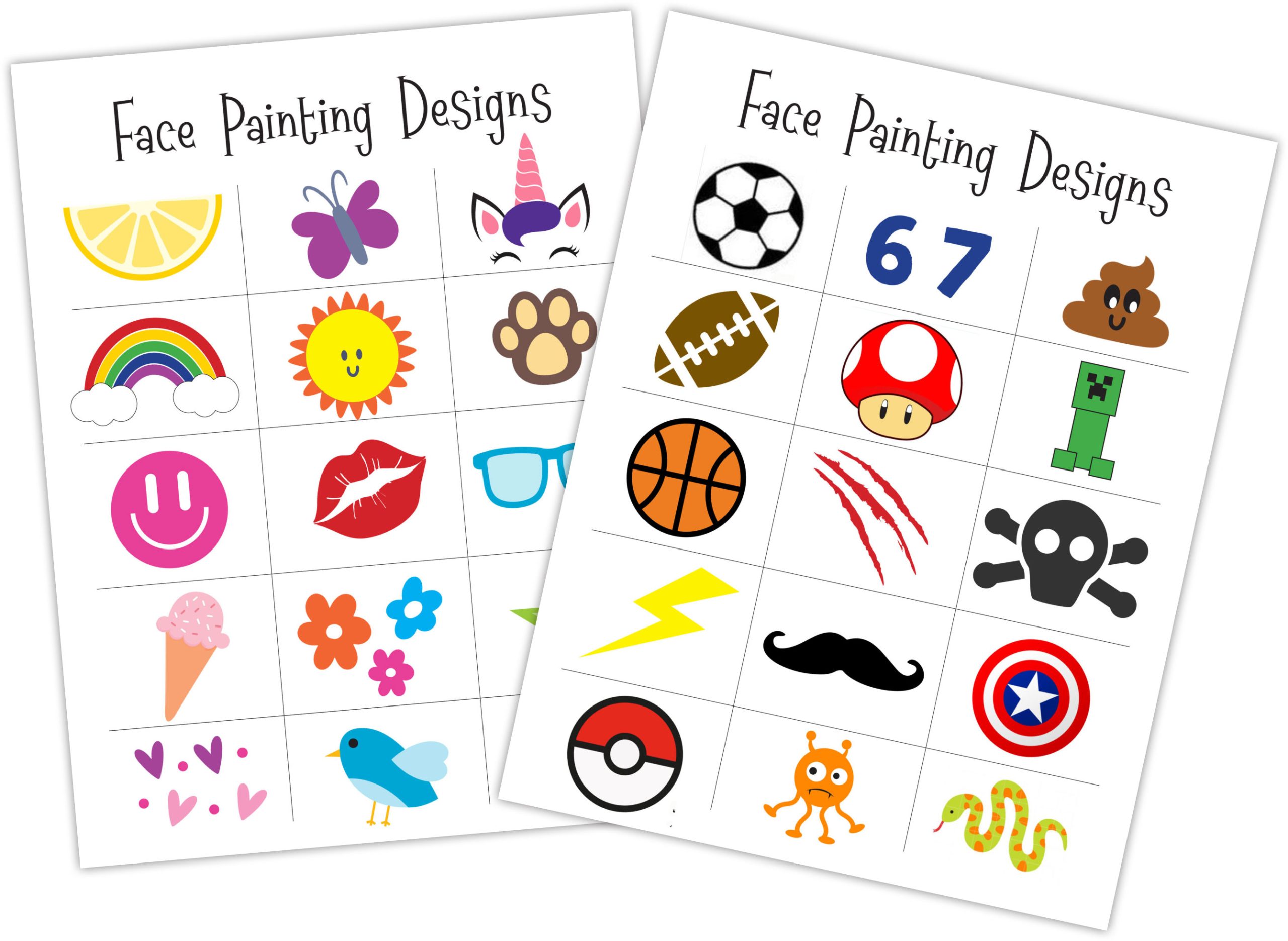 Beginner Face Painting Ideas Kids Beginner Face Painting Ideas Kids