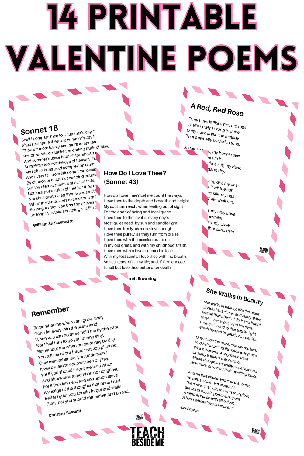 Best Valentines Day Poems For Kids And Adults With Printable