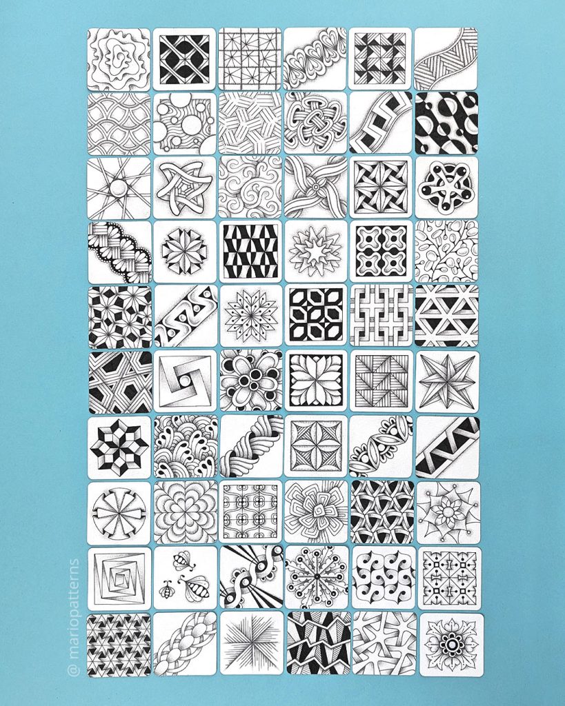 Best Zentangle Patterns 2025