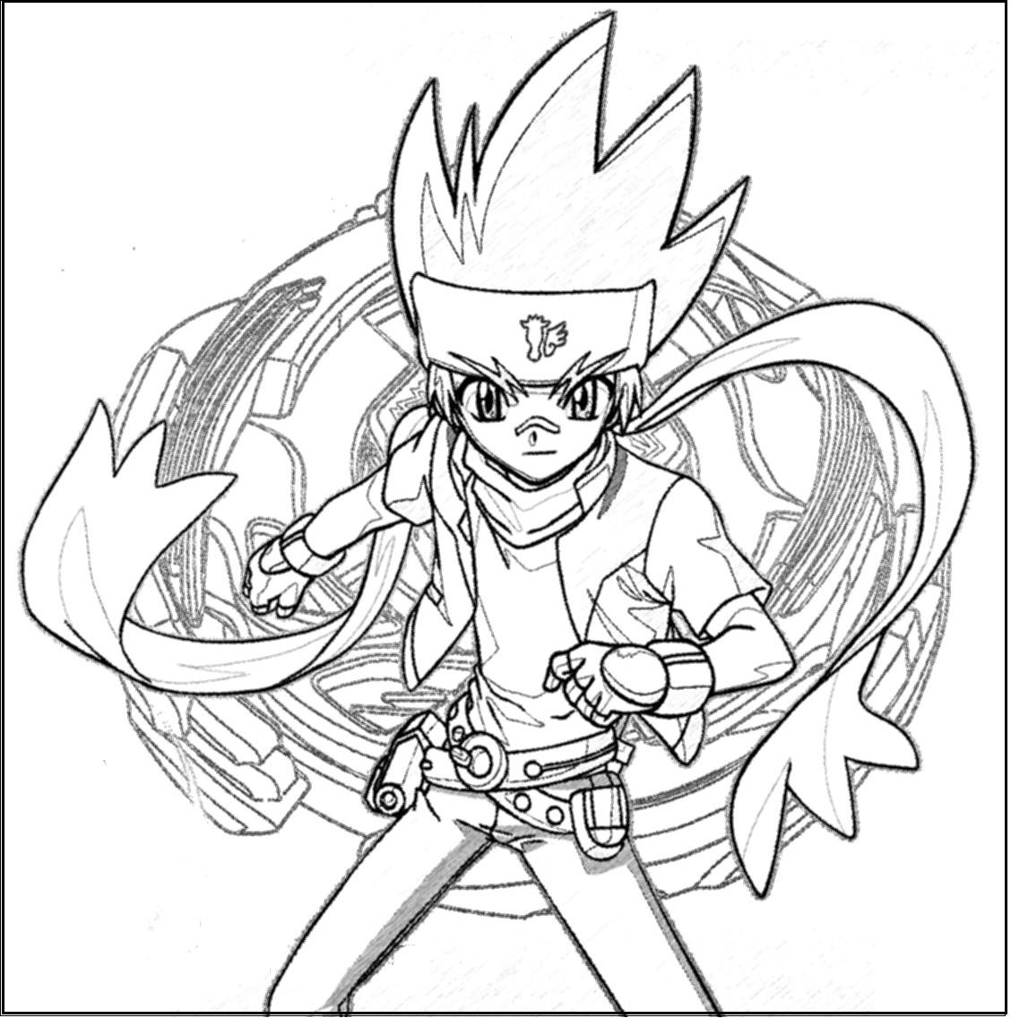 Beyblade Coloring Pages Beyblade Coloring Pages