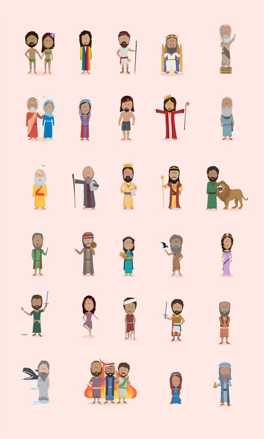 Bible Characters Pack