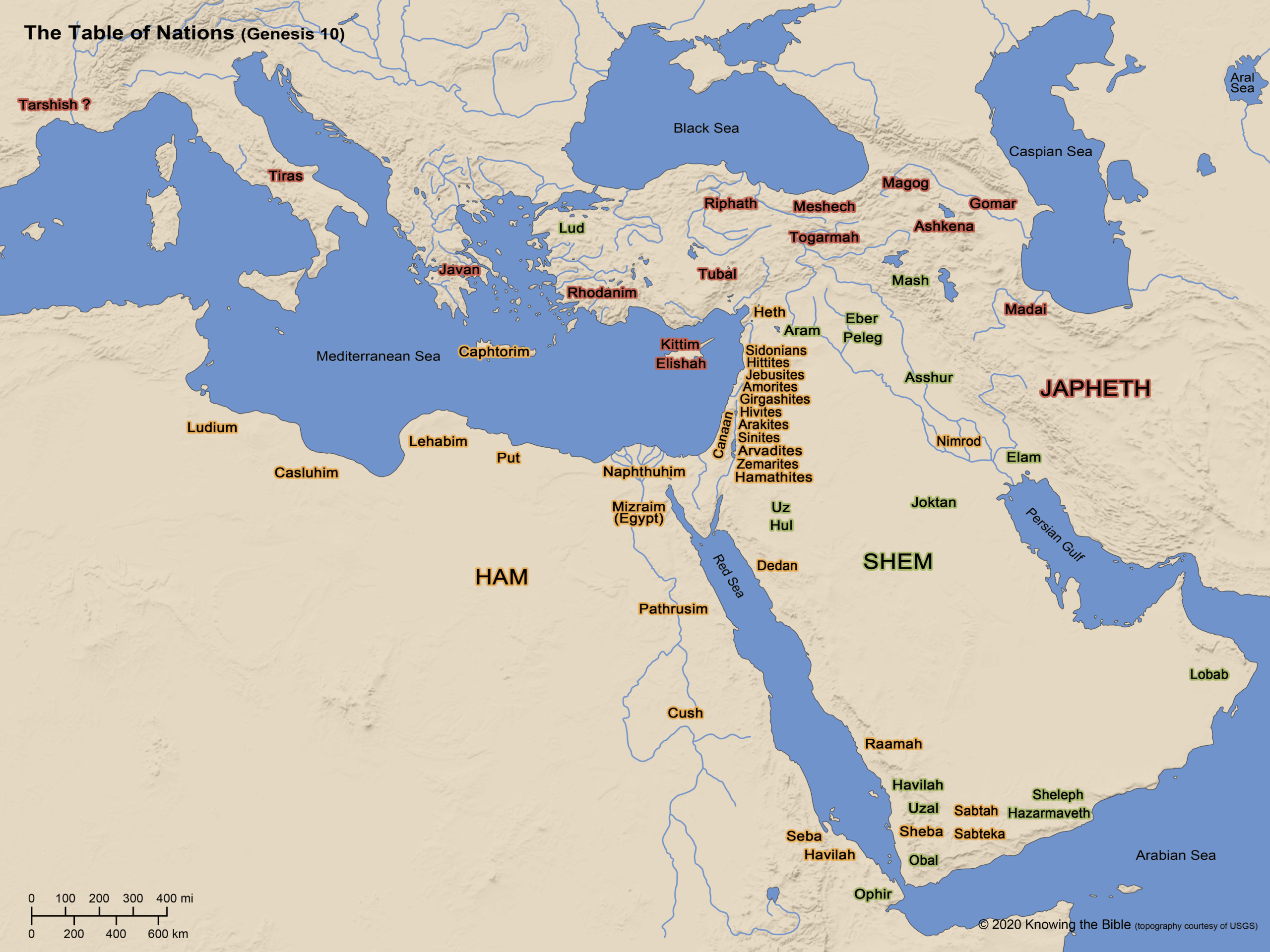 Bible Maps