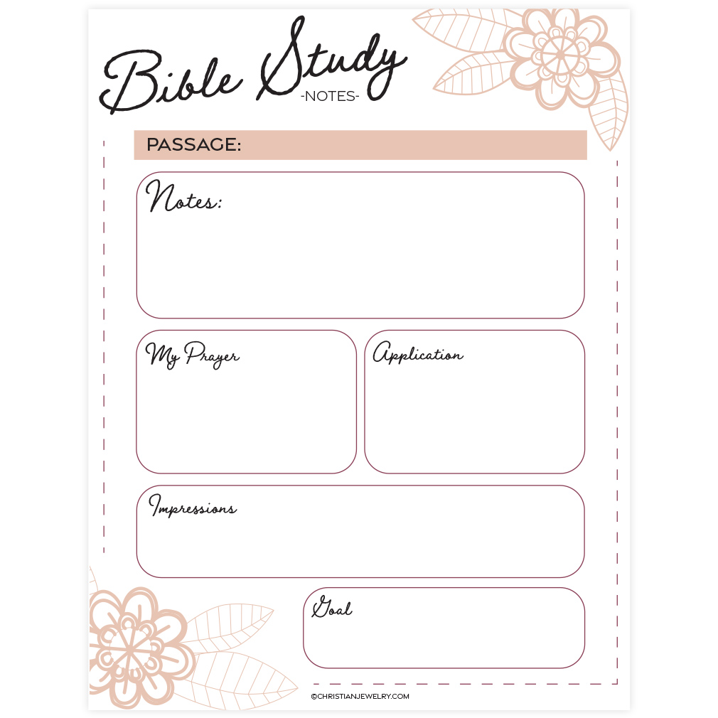 free christian journal printables