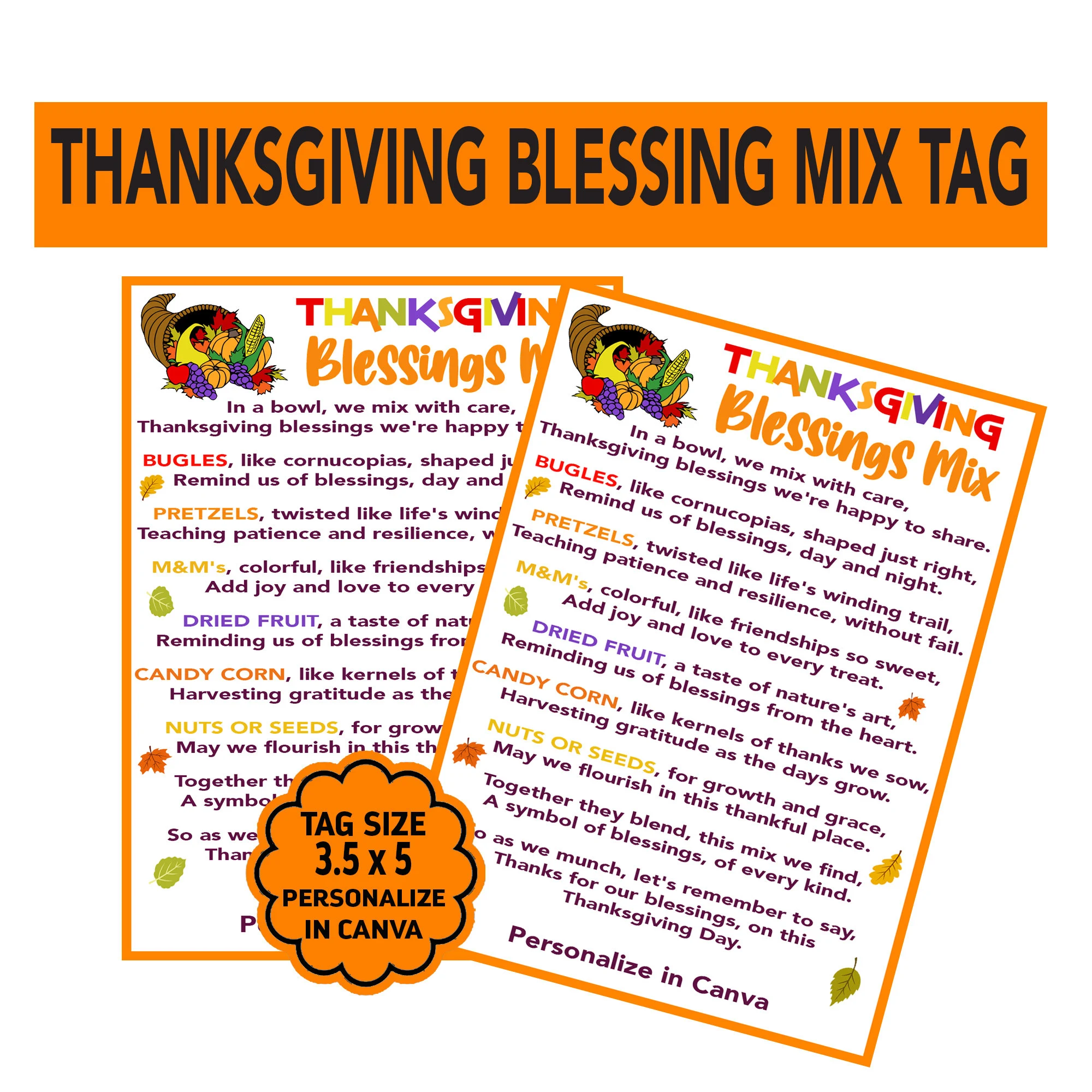 Blessings Mix Tags Tags For Thanksgiving Blessings Mix Tags Tags For Thanksgiving