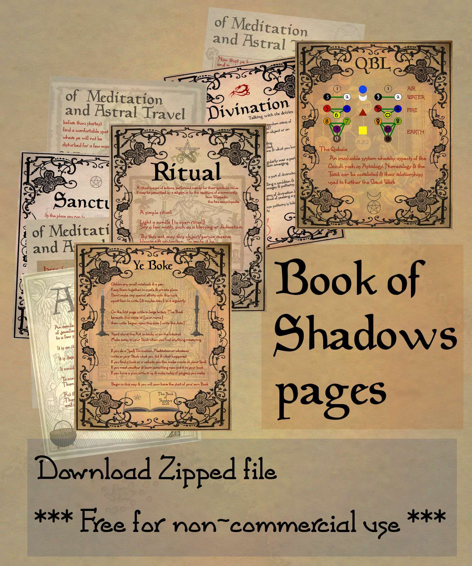Book Of Shadows 05 Compendium 245300934