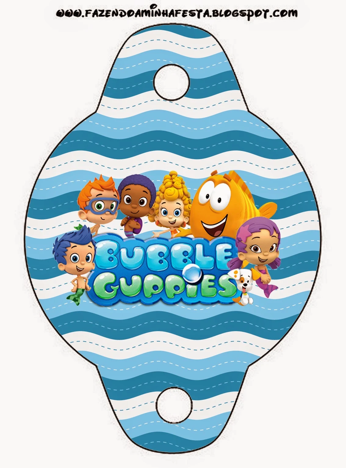 Bubble Guppies Free Party Printables