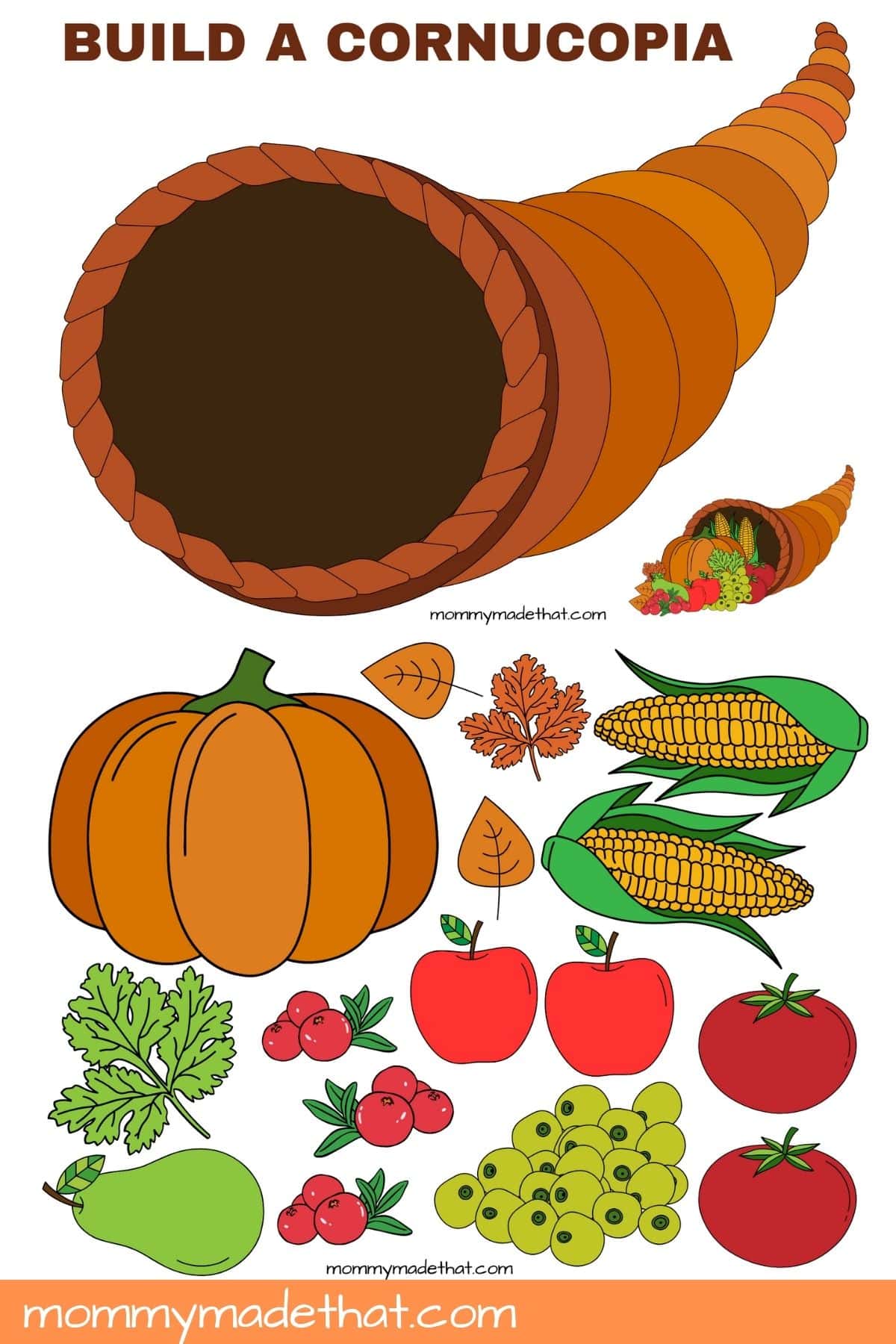 Build A Cornucopia Craft