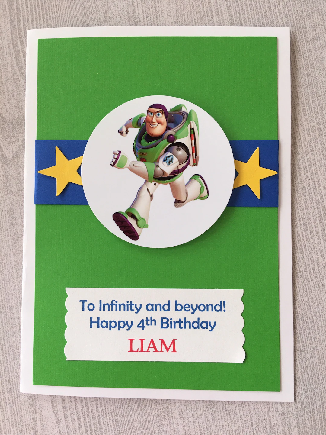 Buzz Lightyear Inspired Birthday Card Buzz Lightyear Inspired Birthday Card