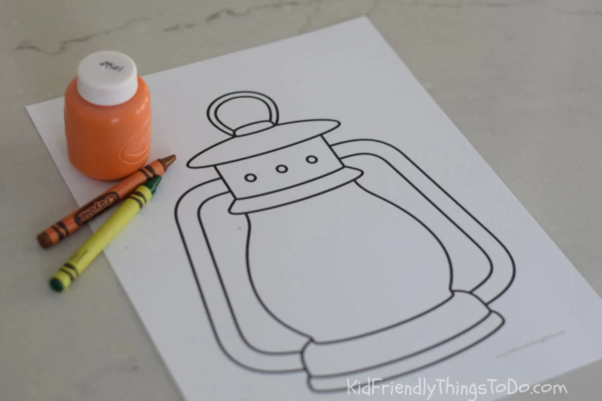 Camping Handprint Craft