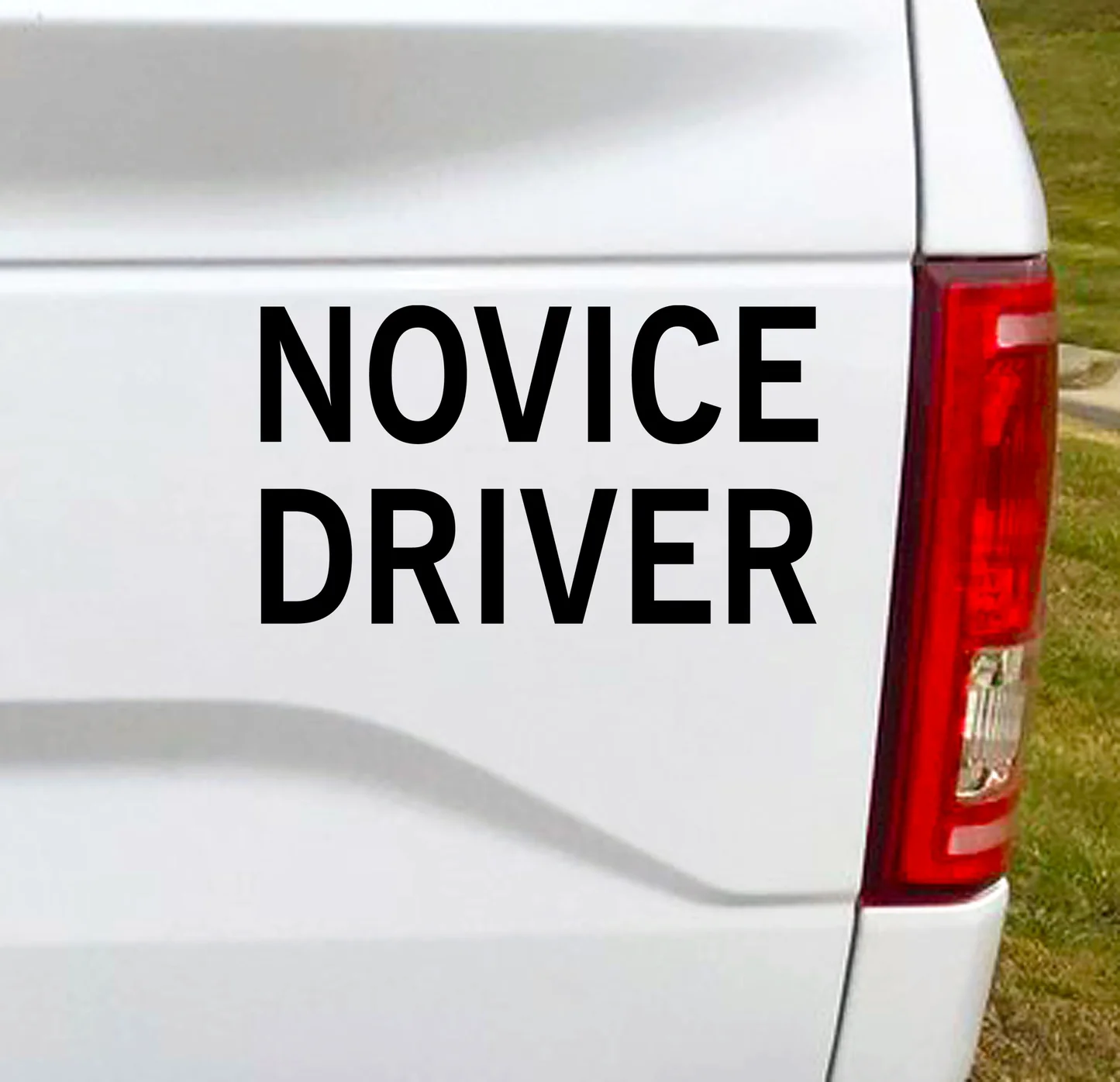 Car Decal Novice Driver