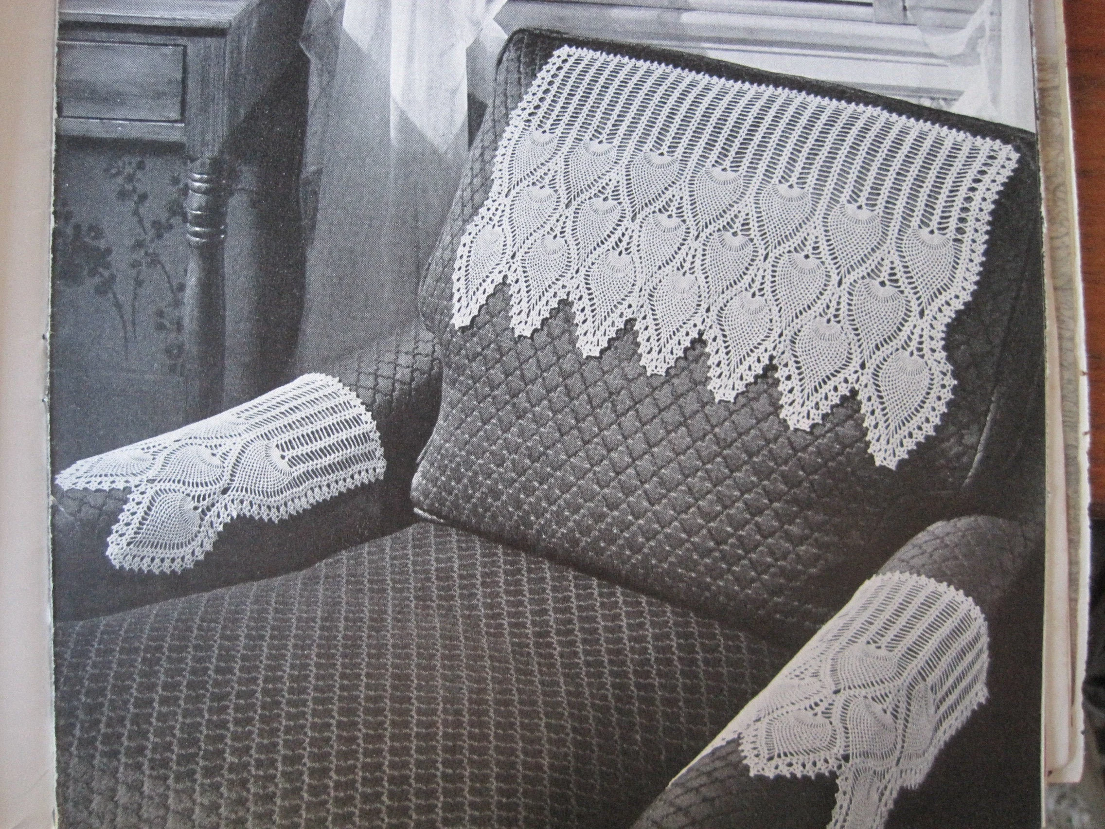 free printable crochet chair back patterns