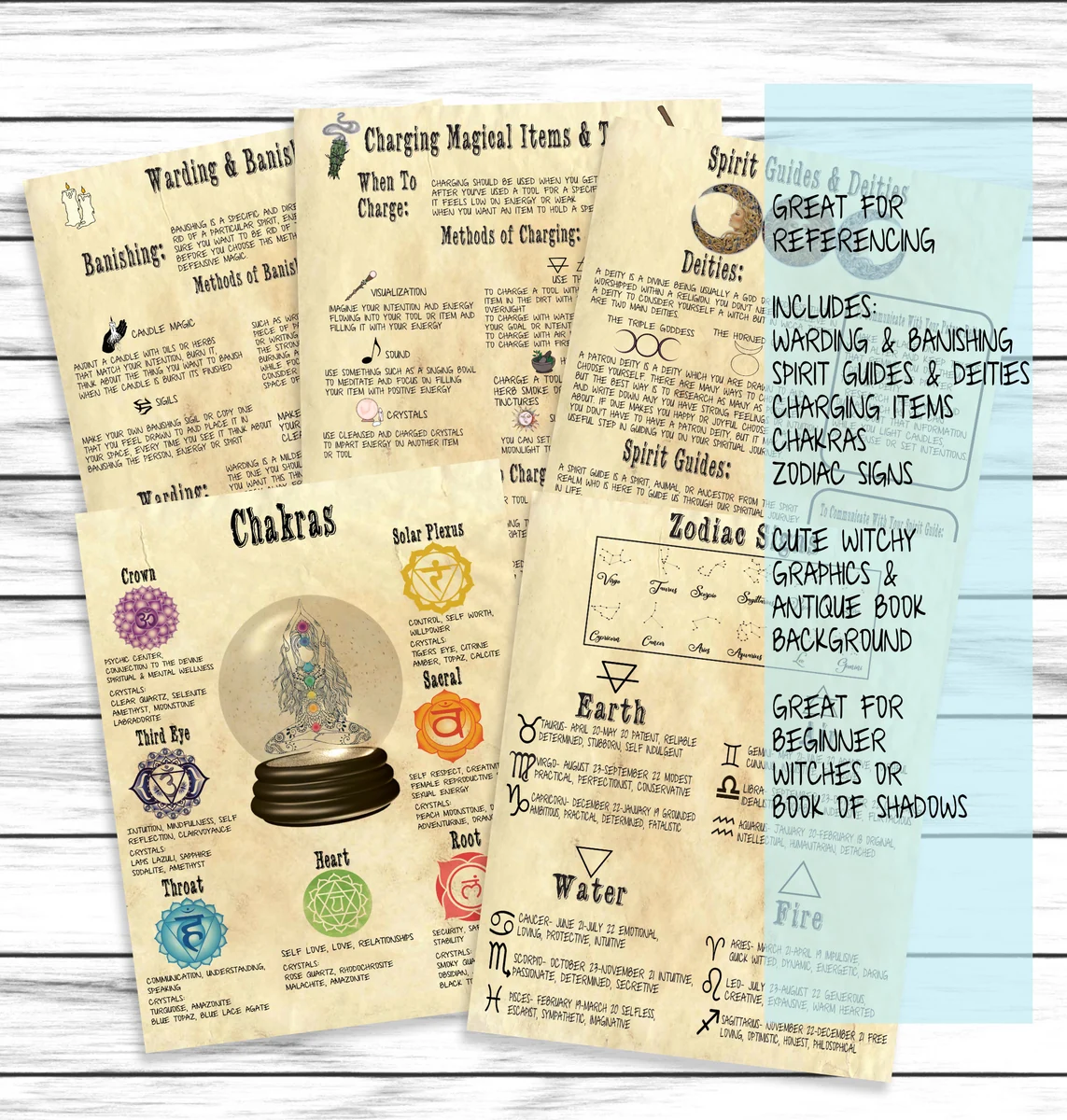 grimoire printables free