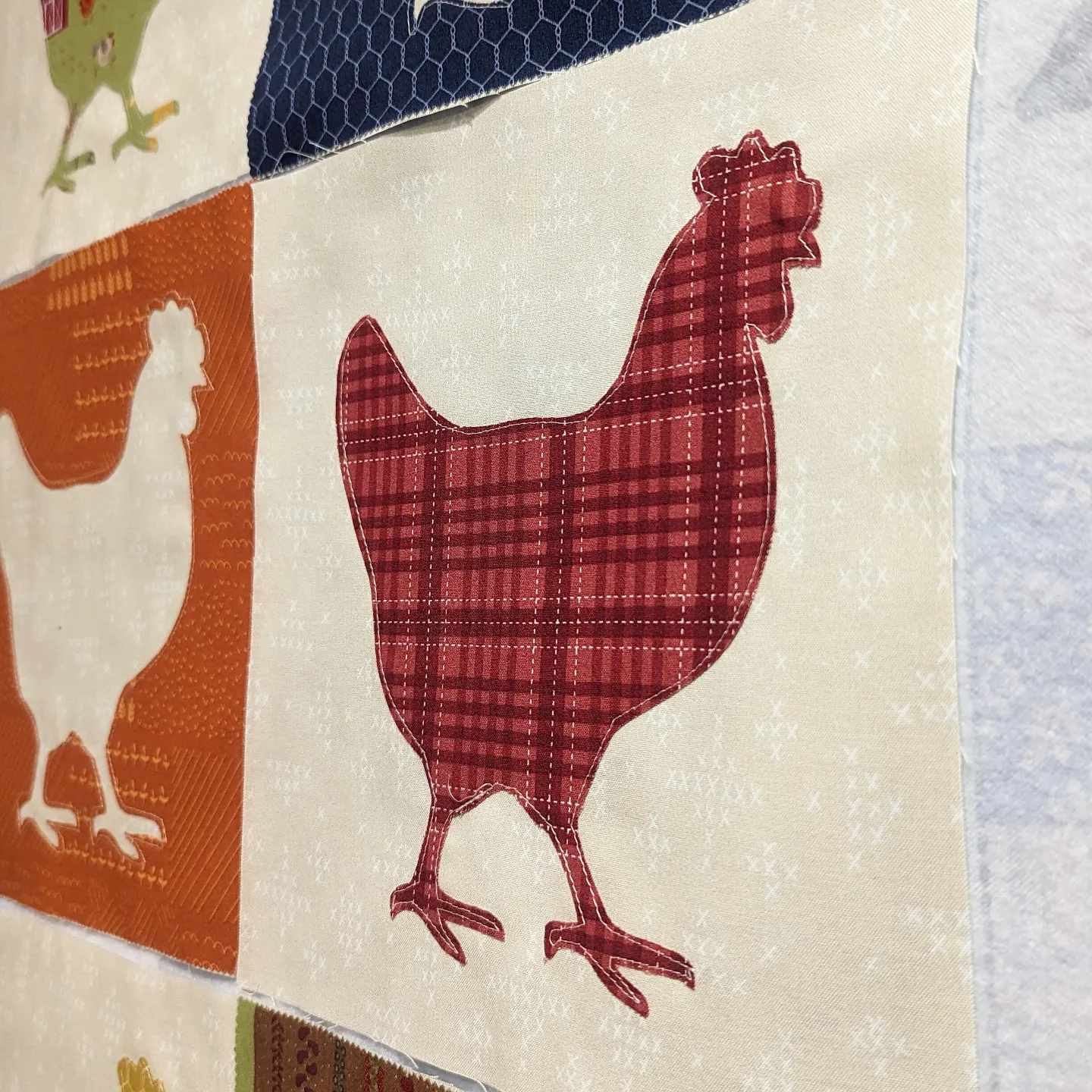 free printable chicken applique patterns