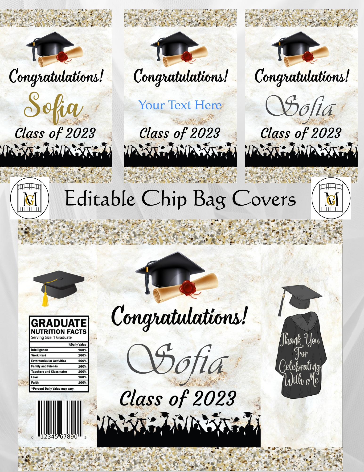 Chip Bag Cover Assembly