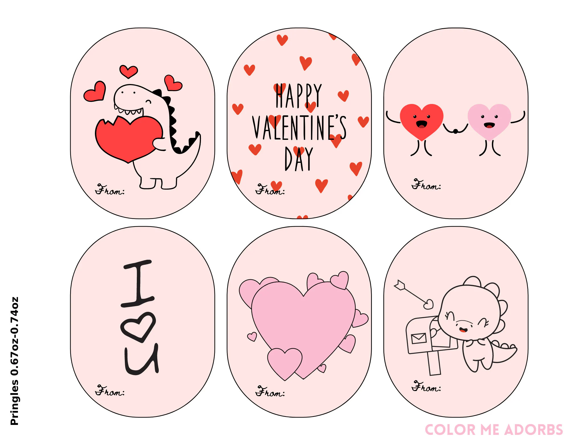Chips Kids Valentines Day Printable Use