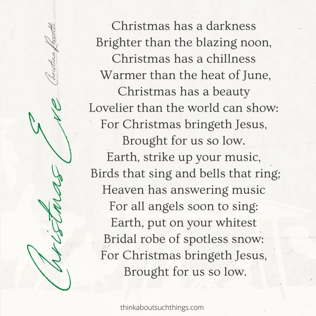 Christian Christmas Poems