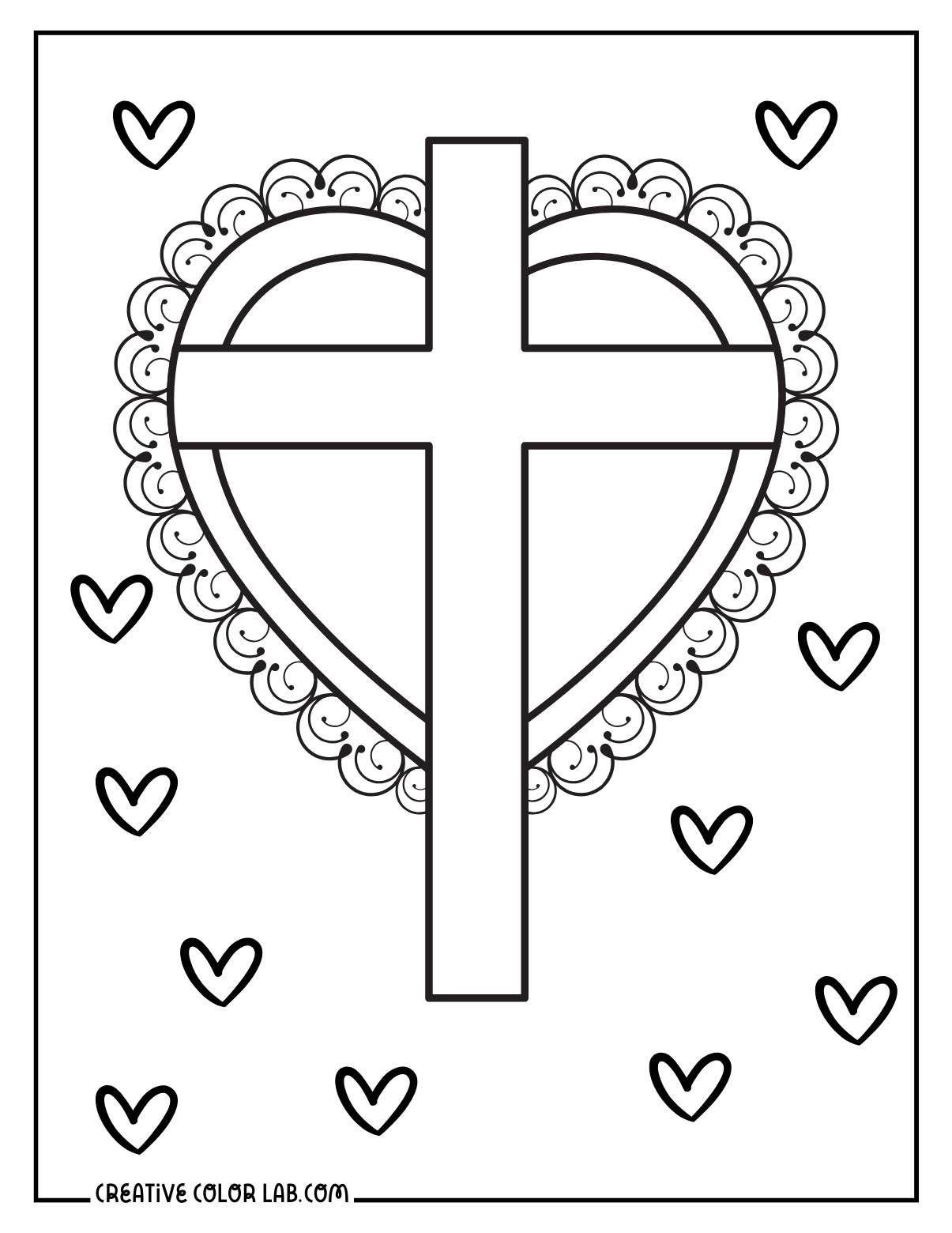 Christian Valentine Coloring Pages Christian Valentine Coloring Pages