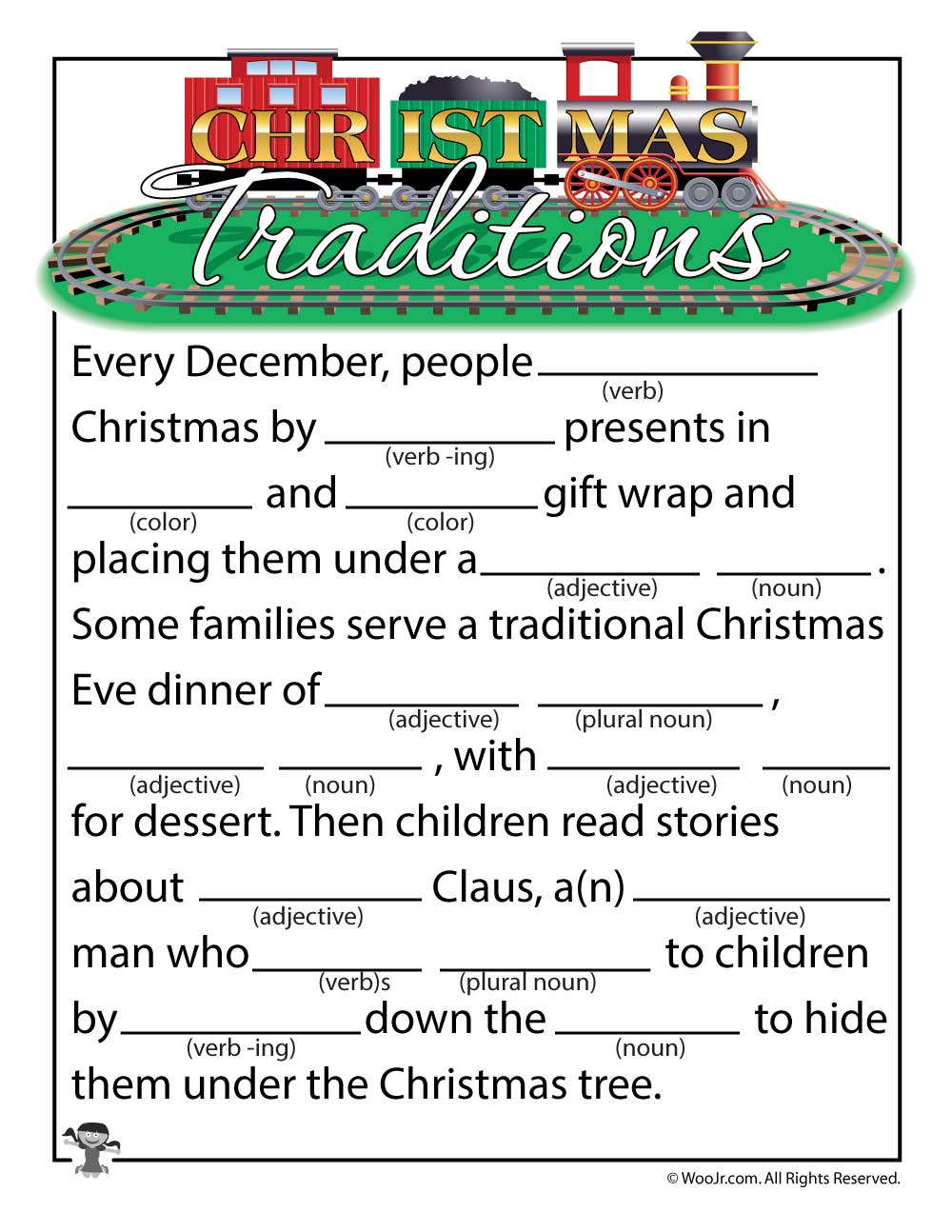 Christmas Ad Libs