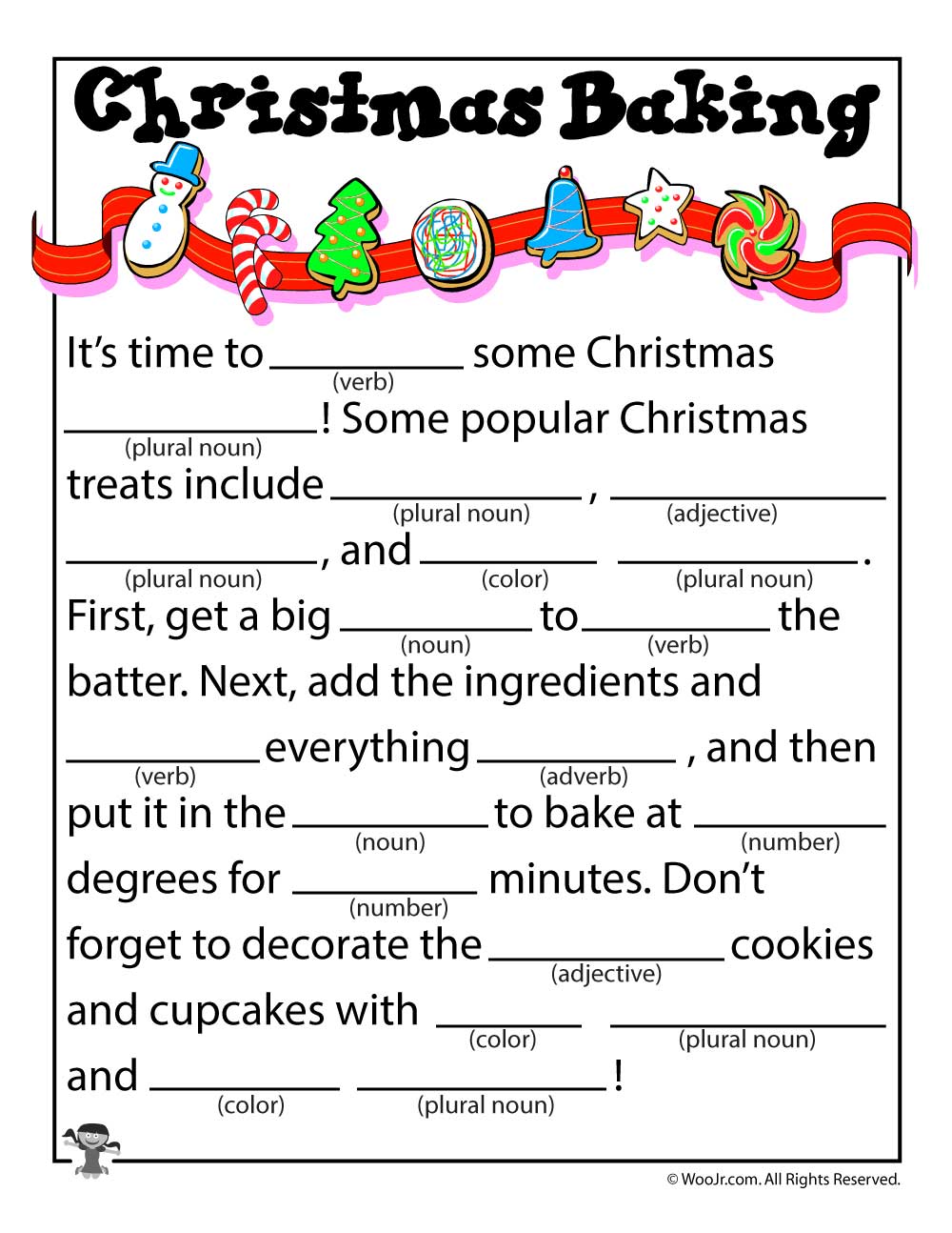 Christmas Ad Libs