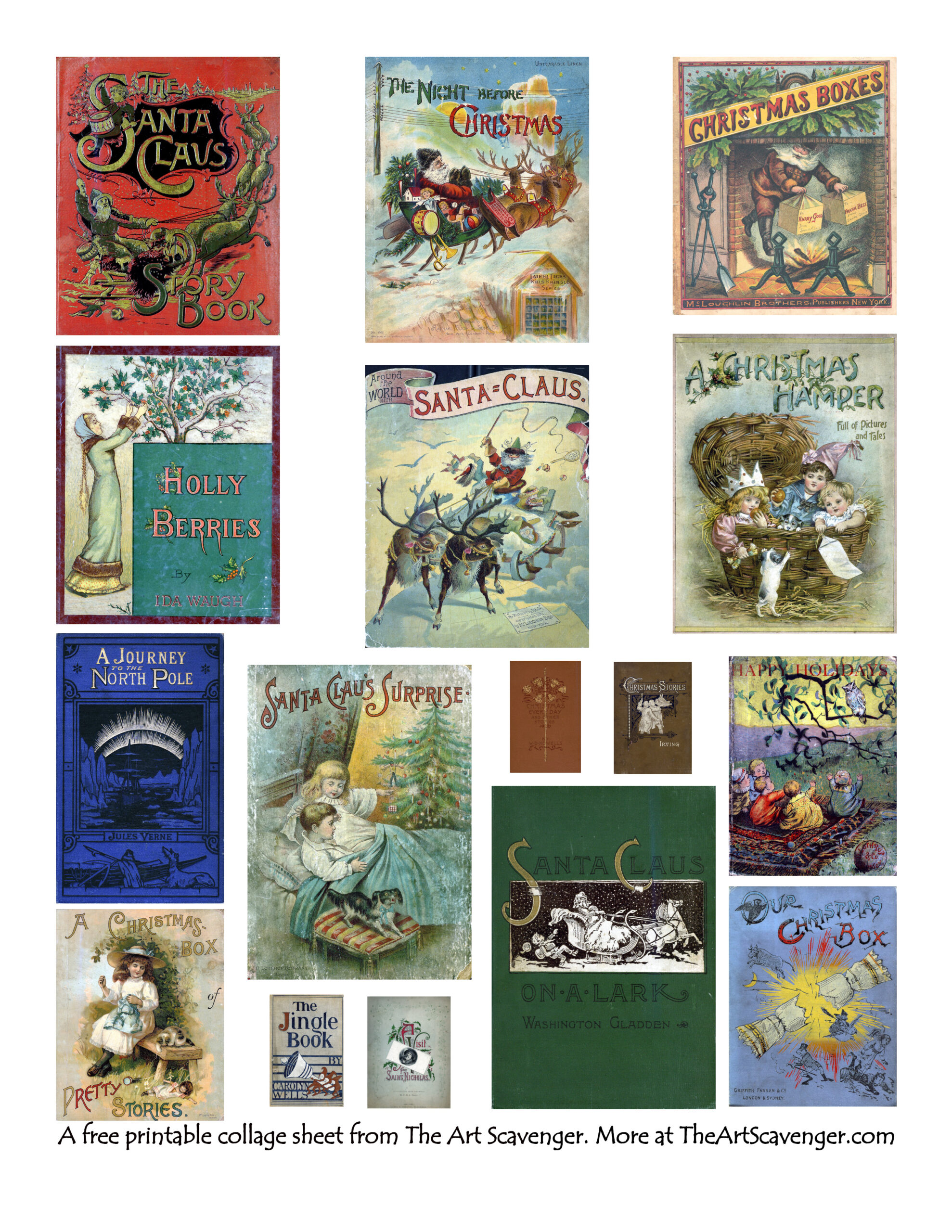 Christmas Book Covers