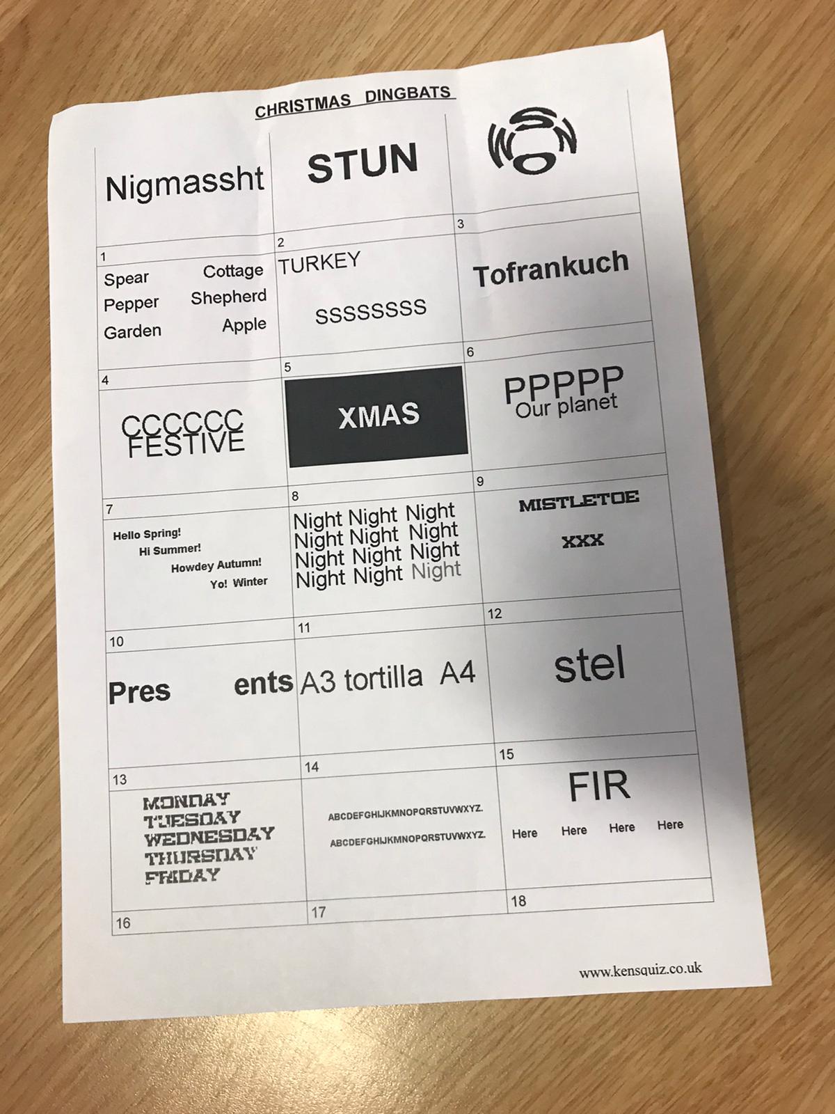 free printable christmas dingbats free printable christmas dingbats
