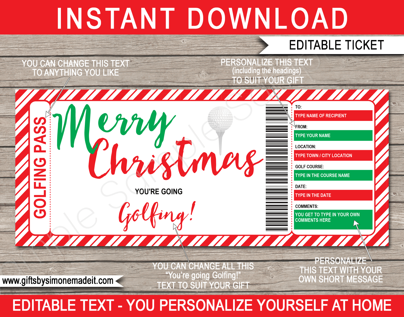 free printable golf certificates