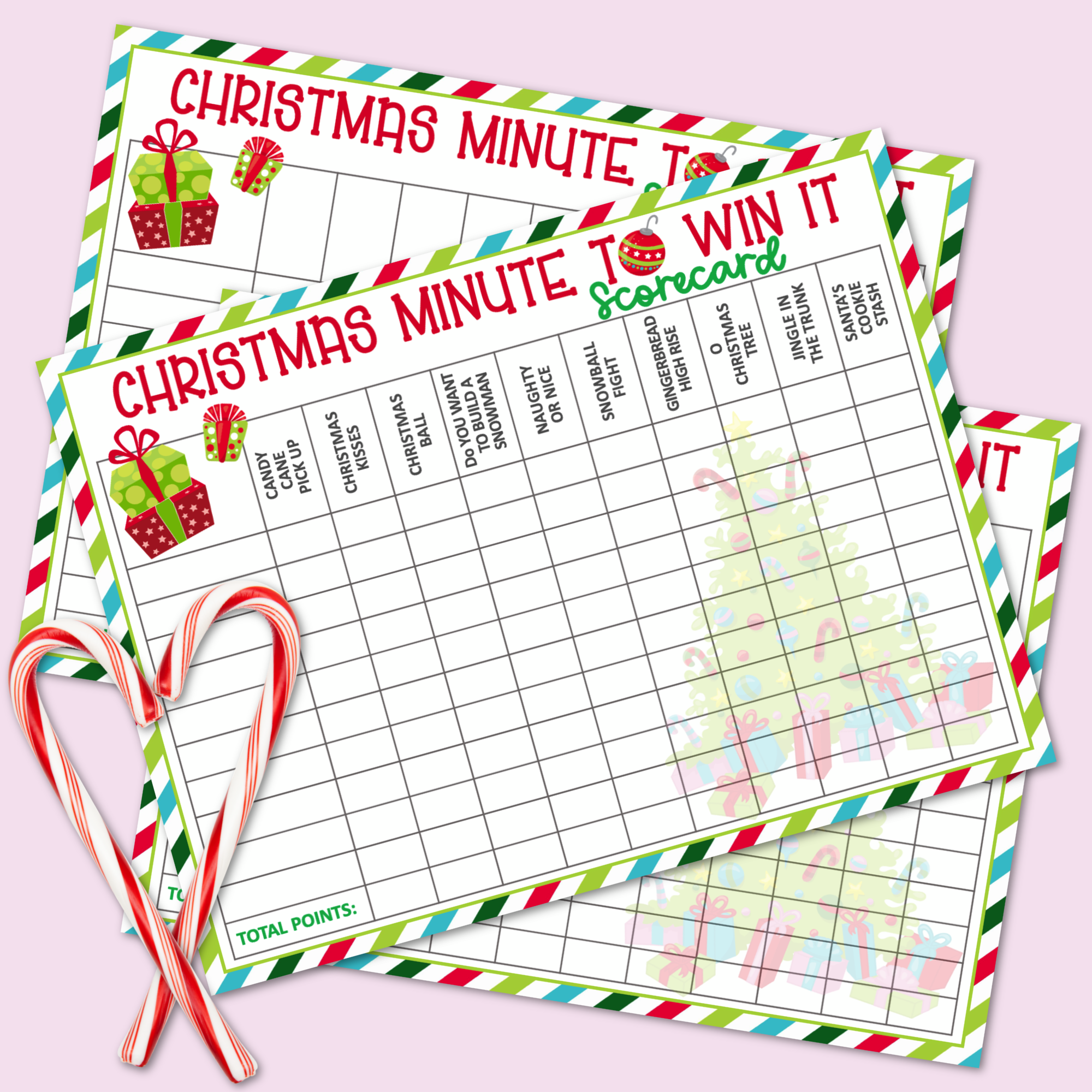 Christmas Minute To Win It Games For The Entire Family