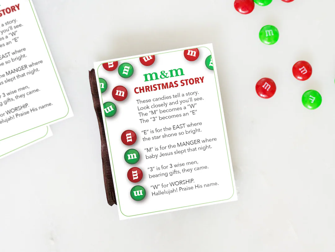 Christmas Mm Tag Printable Christmas Christmas Mm Tag Printable Christmas