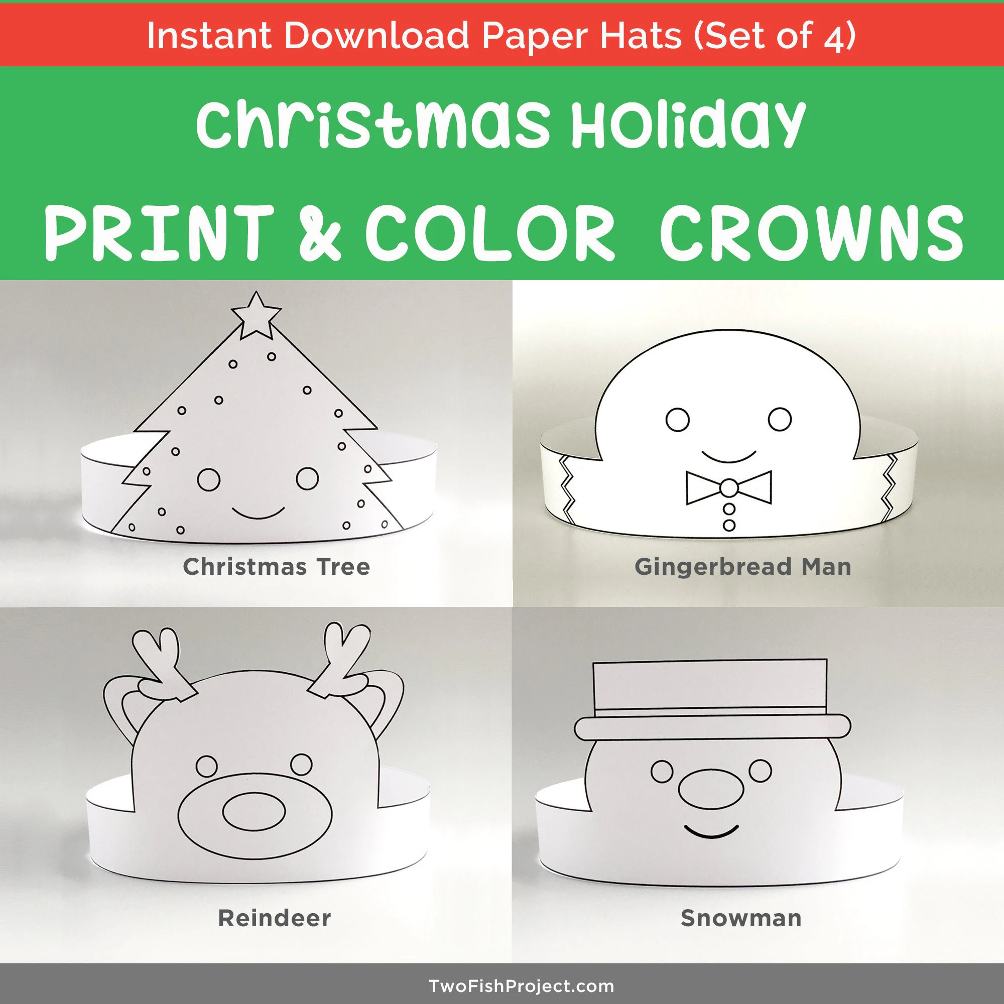 Christmas Party Hats For Kidsadults