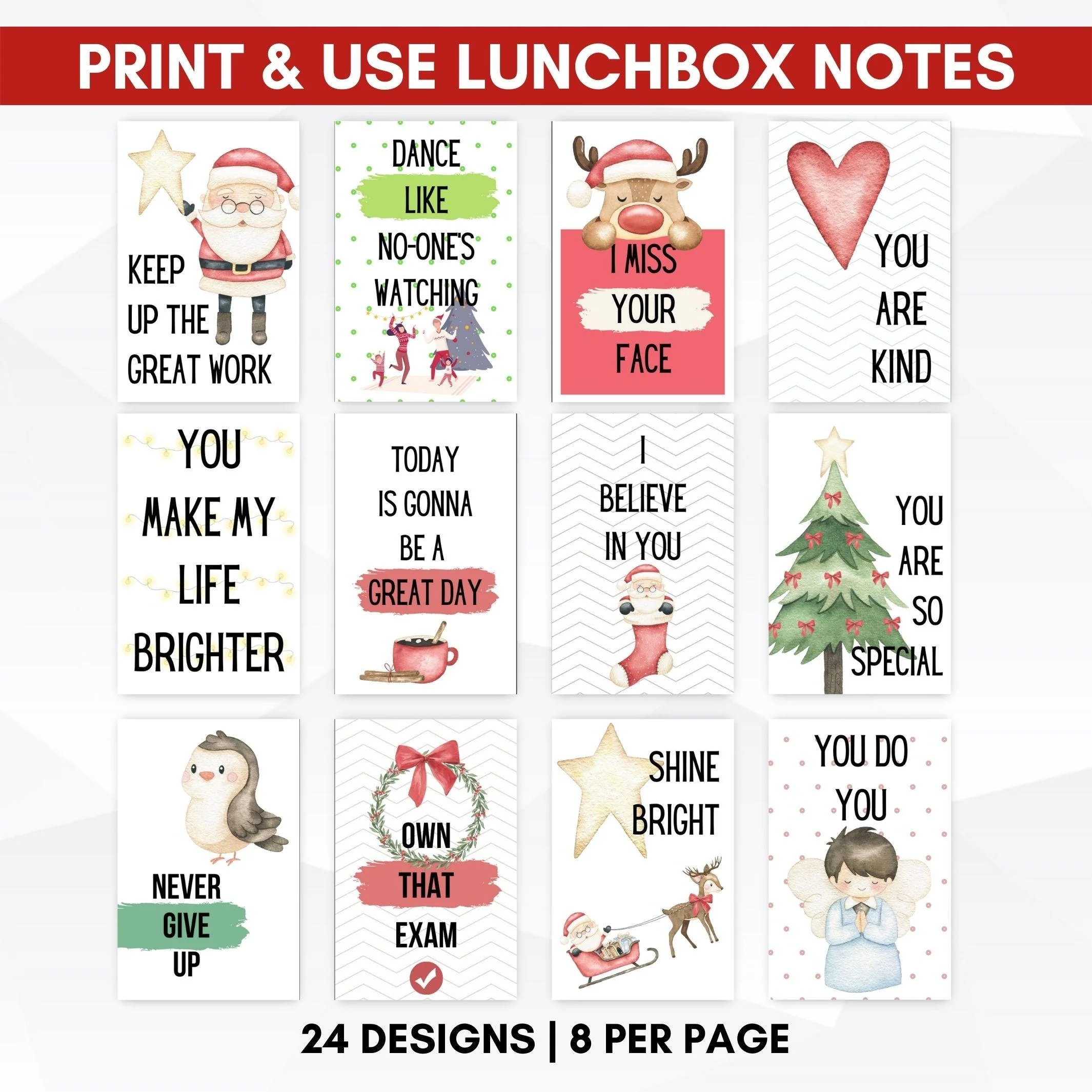 free printable christmas notes free printable christmas notes