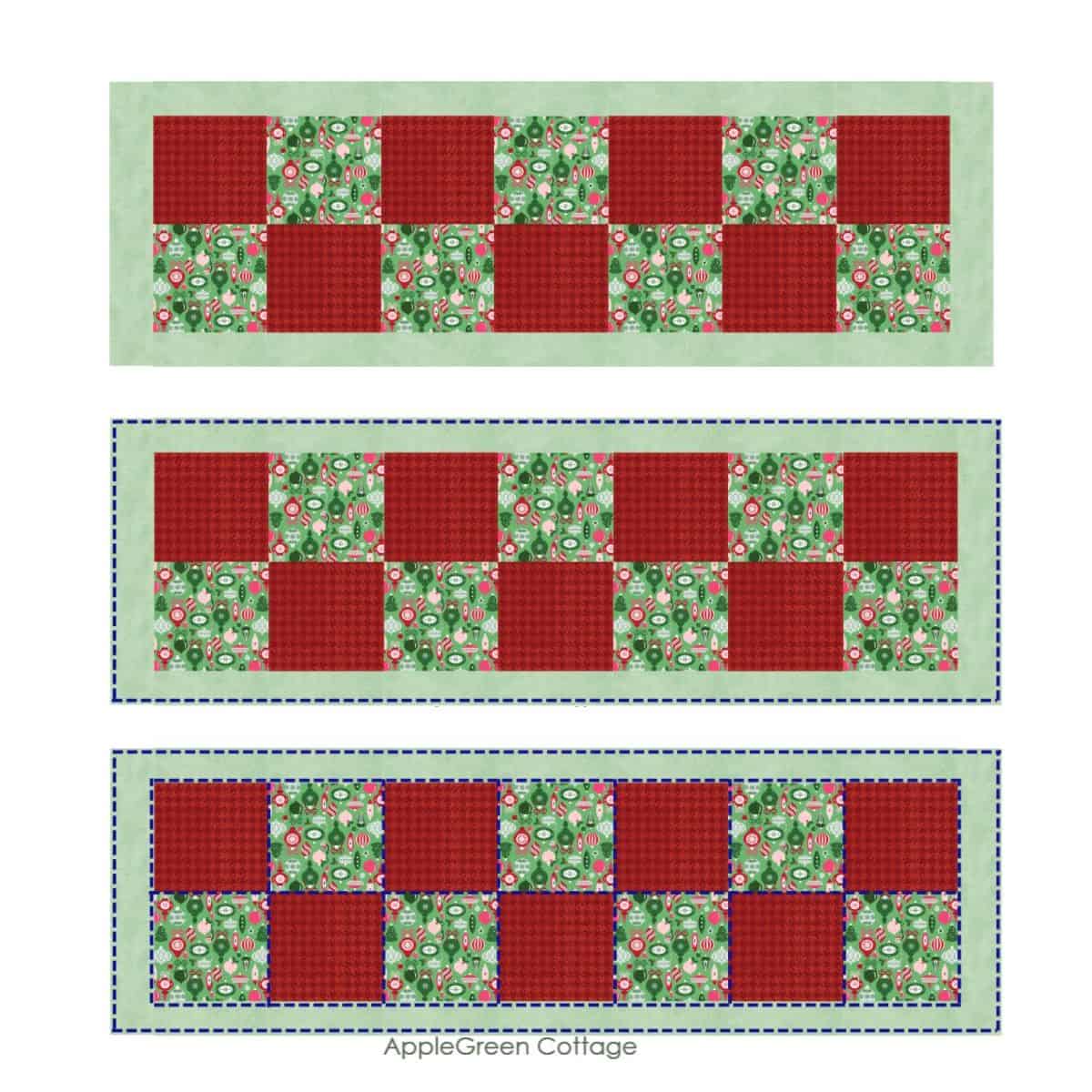 Christmas Table Runner Pattern