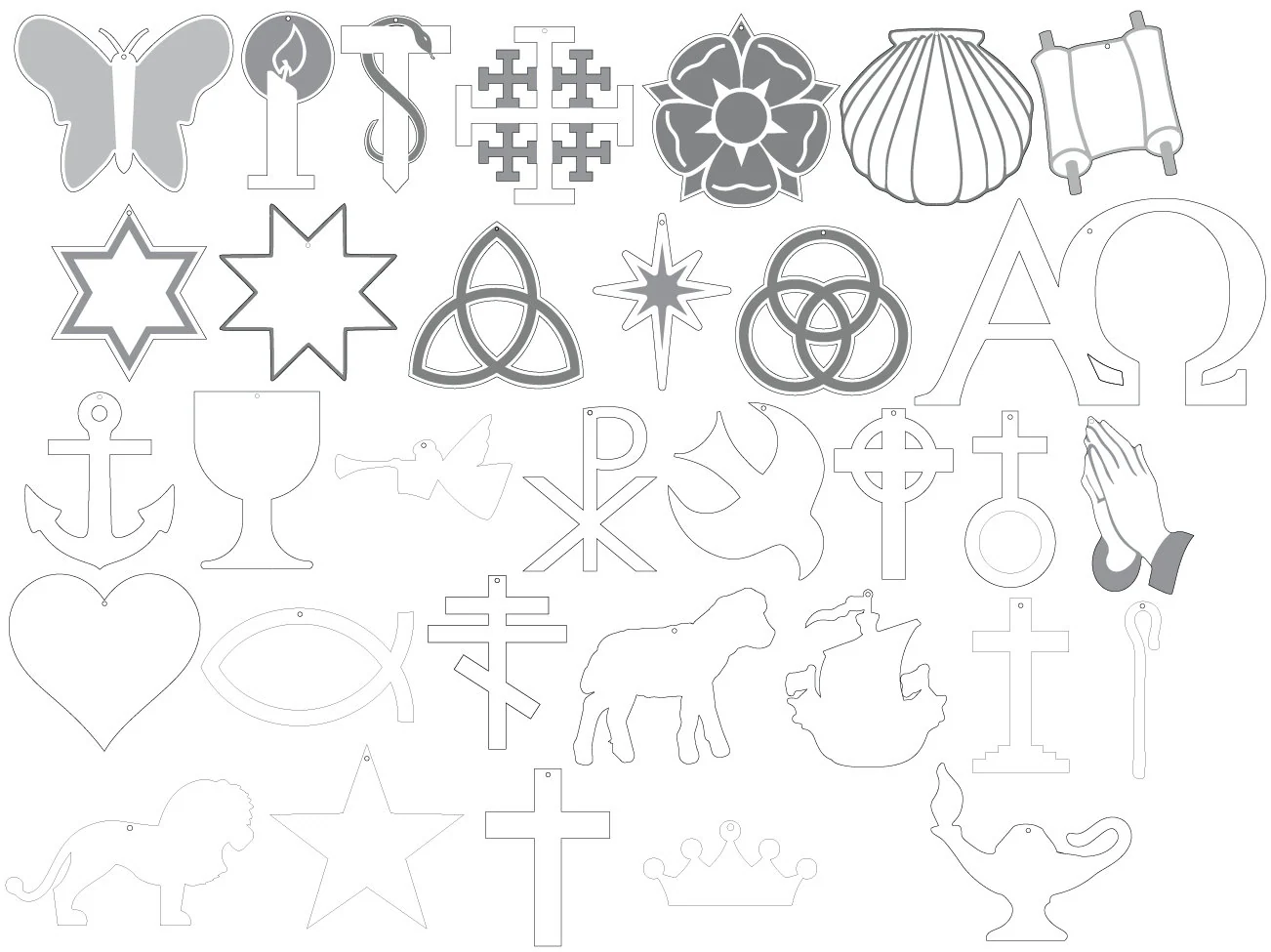 Christmon Tree Vector Symbols Svg For