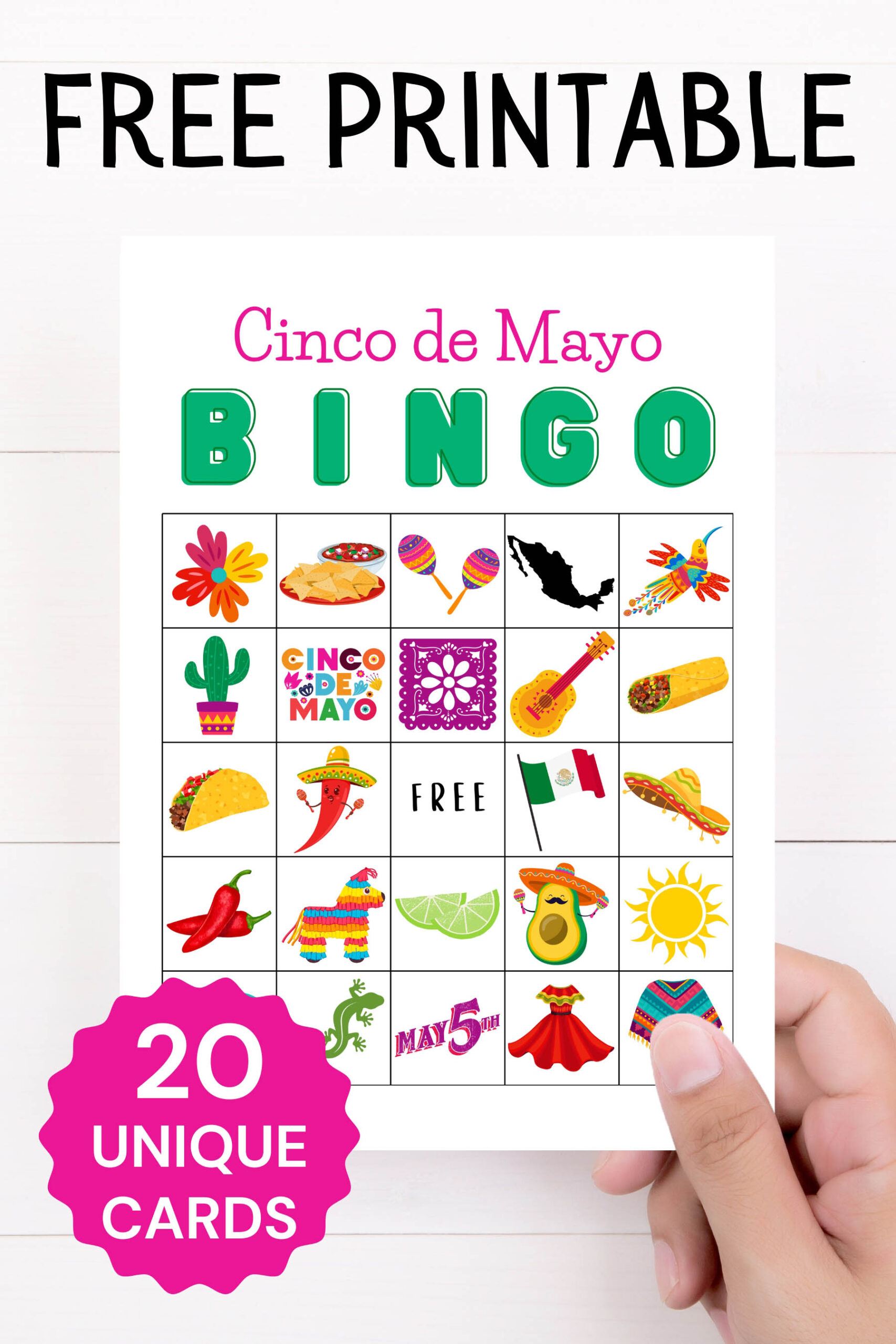 Cinco De Mayo Bingo
