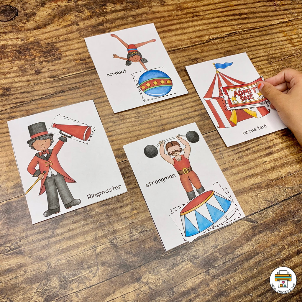 free printable circus activities